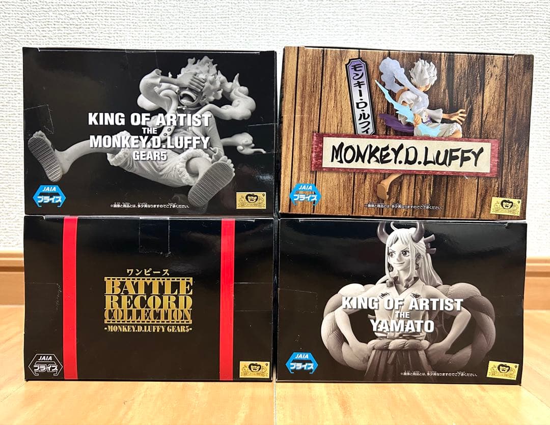 ワンピース ルフィ ギア5 ニカ ヤマト KING OF ARTIST 他