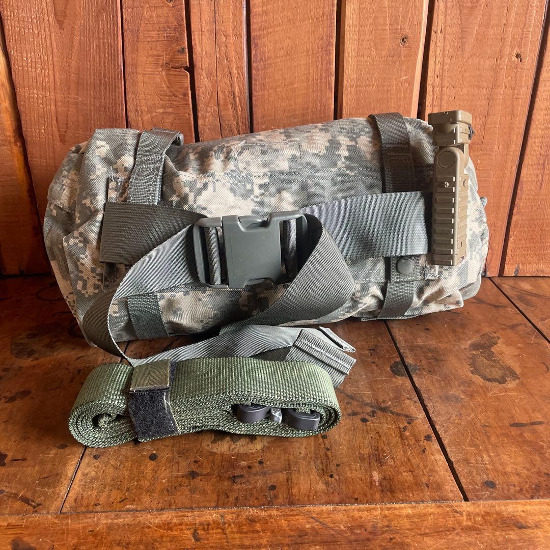 実物米軍放出 ブッシュクラフトセット７点　キャンプ　タープ　ライト　手袋　ポーチ