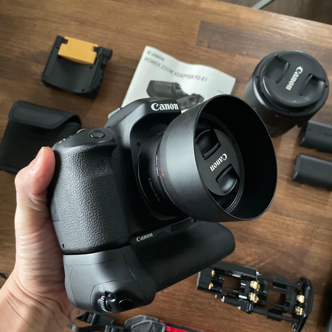 [ピーム]Canon EOS 80D デジタル一眼レフカメラ+レンズ2個