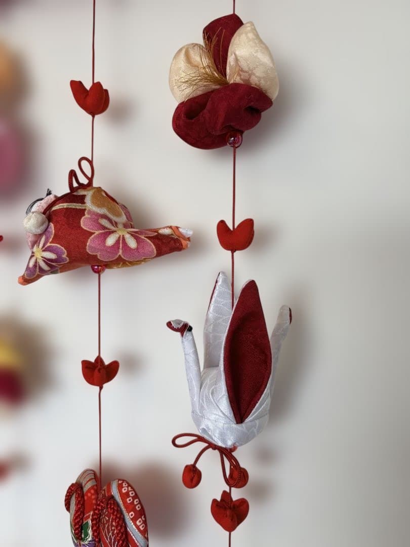 可愛いつるし雛　No.195 壁掛けタイプ・ひな祭り・桃の節句・おひなさま