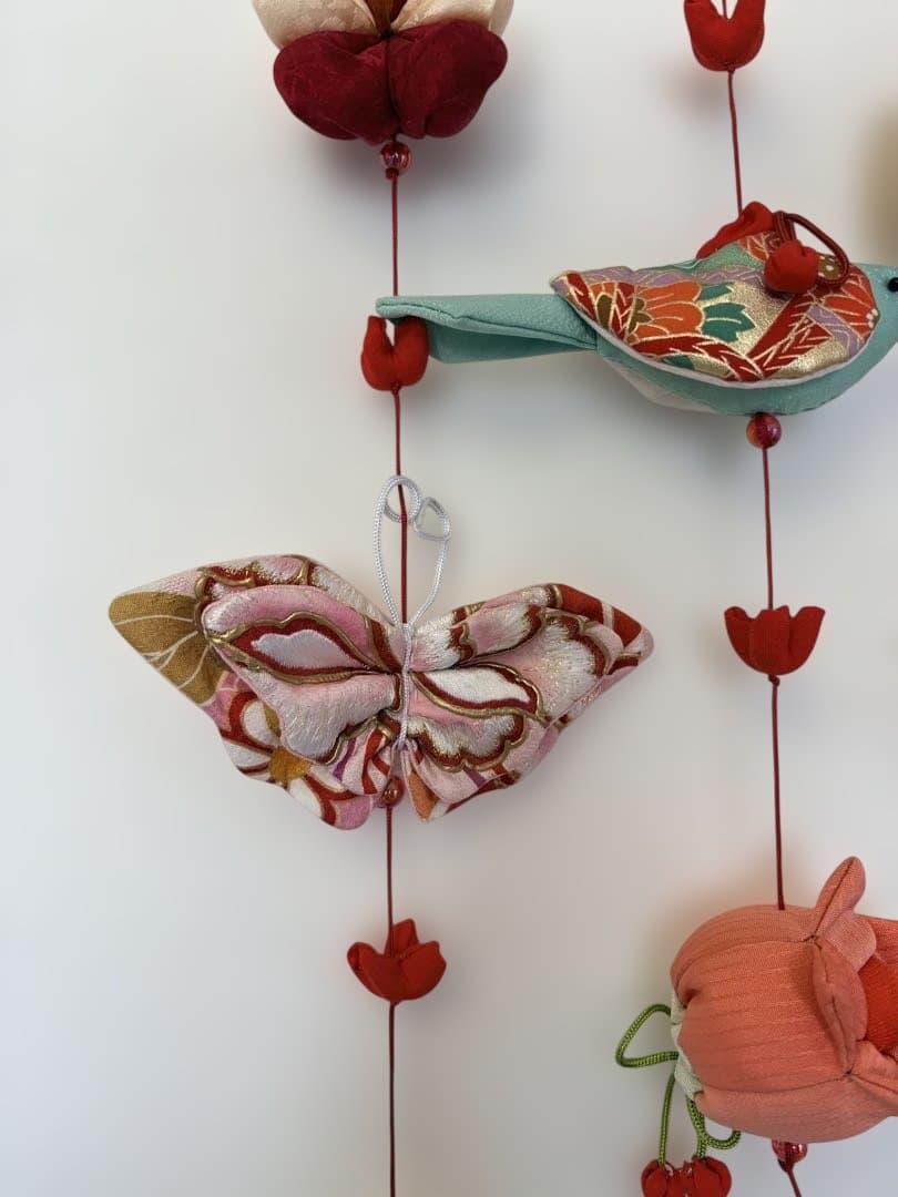 可愛いつるし雛　No.195 壁掛けタイプ・ひな祭り・桃の節句・おひなさま