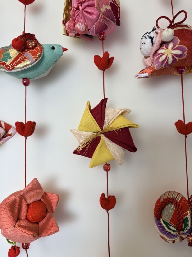 可愛いつるし雛　No.195 壁掛けタイプ・ひな祭り・桃の節句・おひなさま