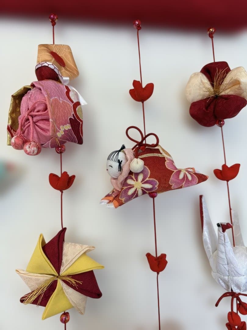 可愛いつるし雛　No.195 壁掛けタイプ・ひな祭り・桃の節句・おひなさま