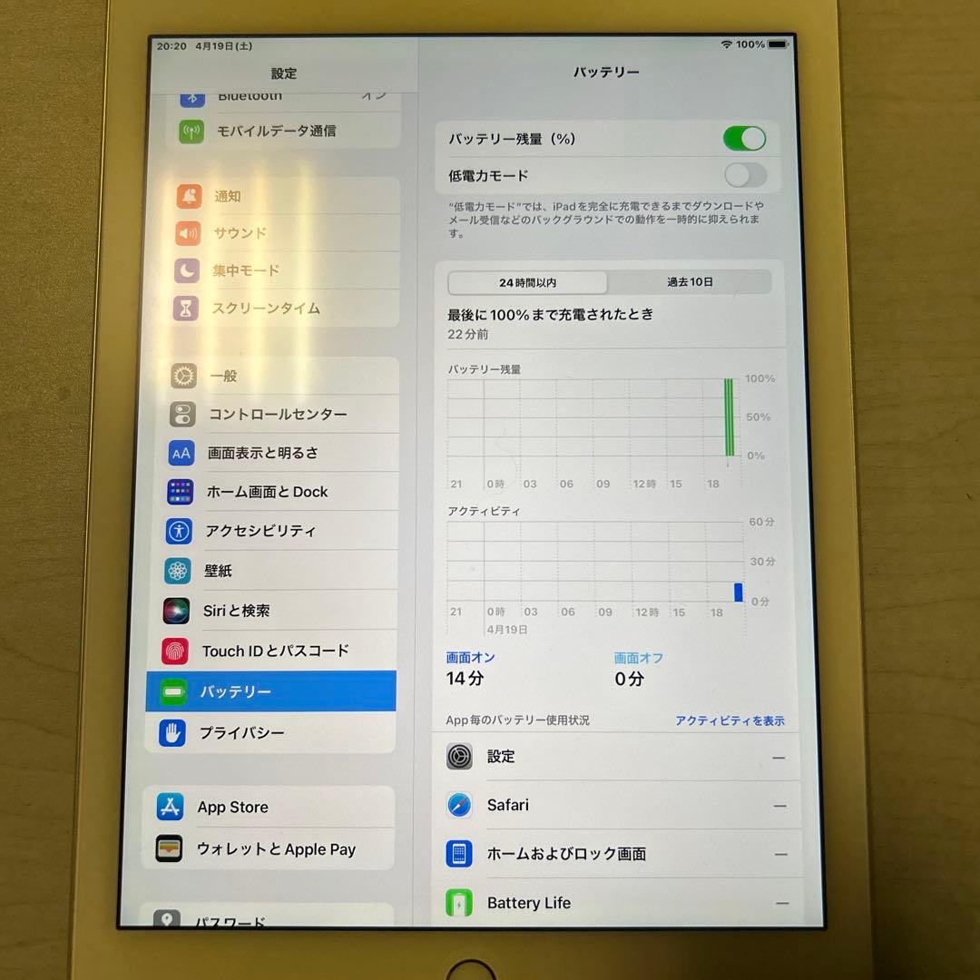 iPad Air2 16GB シルバー cellular/WiFiモデル