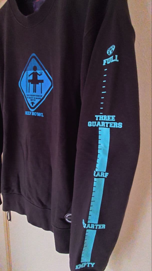 黒木ほの香 コラボ 長袖トレーナー ブラック Mサイズ