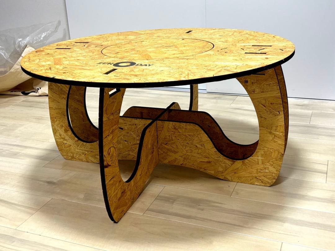 ゼロデイ　ZERODAY ドーナツテーブル　廃盤品！！