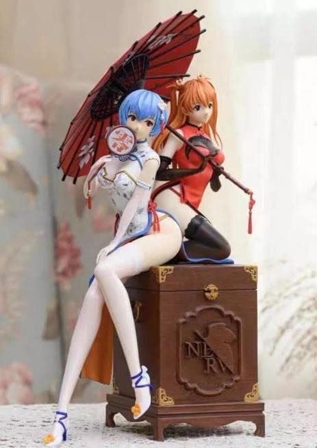 新世紀エヴァンゲリオン　明日香　綾波レイ　ガレージキット　フィギュア