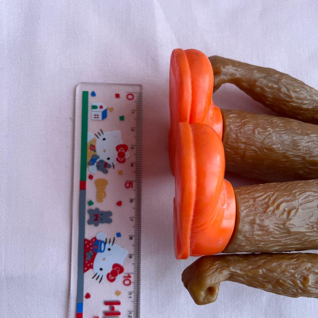 レア　ビンテージ　さる　約60 70年代　ラバーモンキー　ラバー　動物　貯金箱