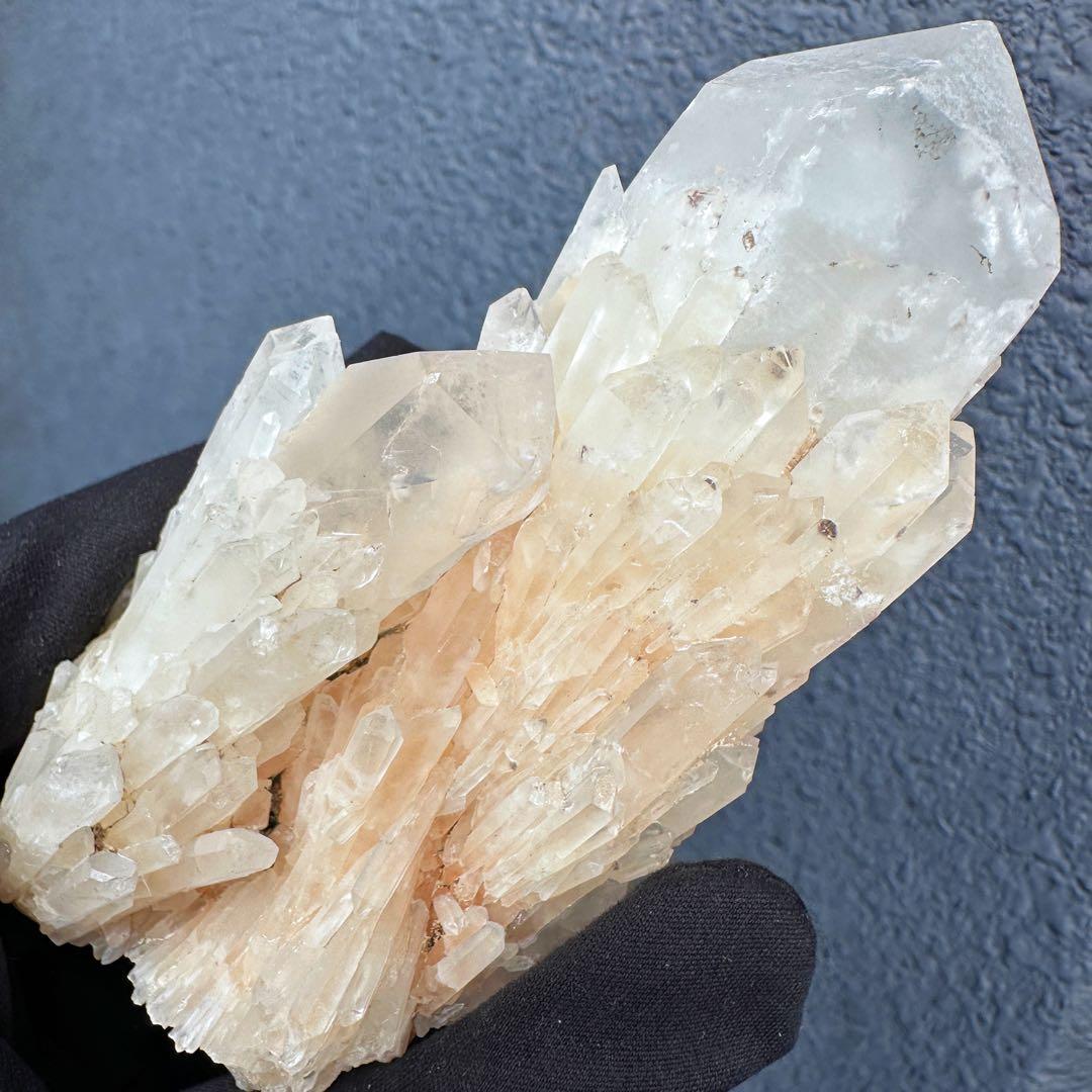 爆アレ❗️可愛いピンク♡超綺麗マダガスカル産パイナップルピンククラスターA1619