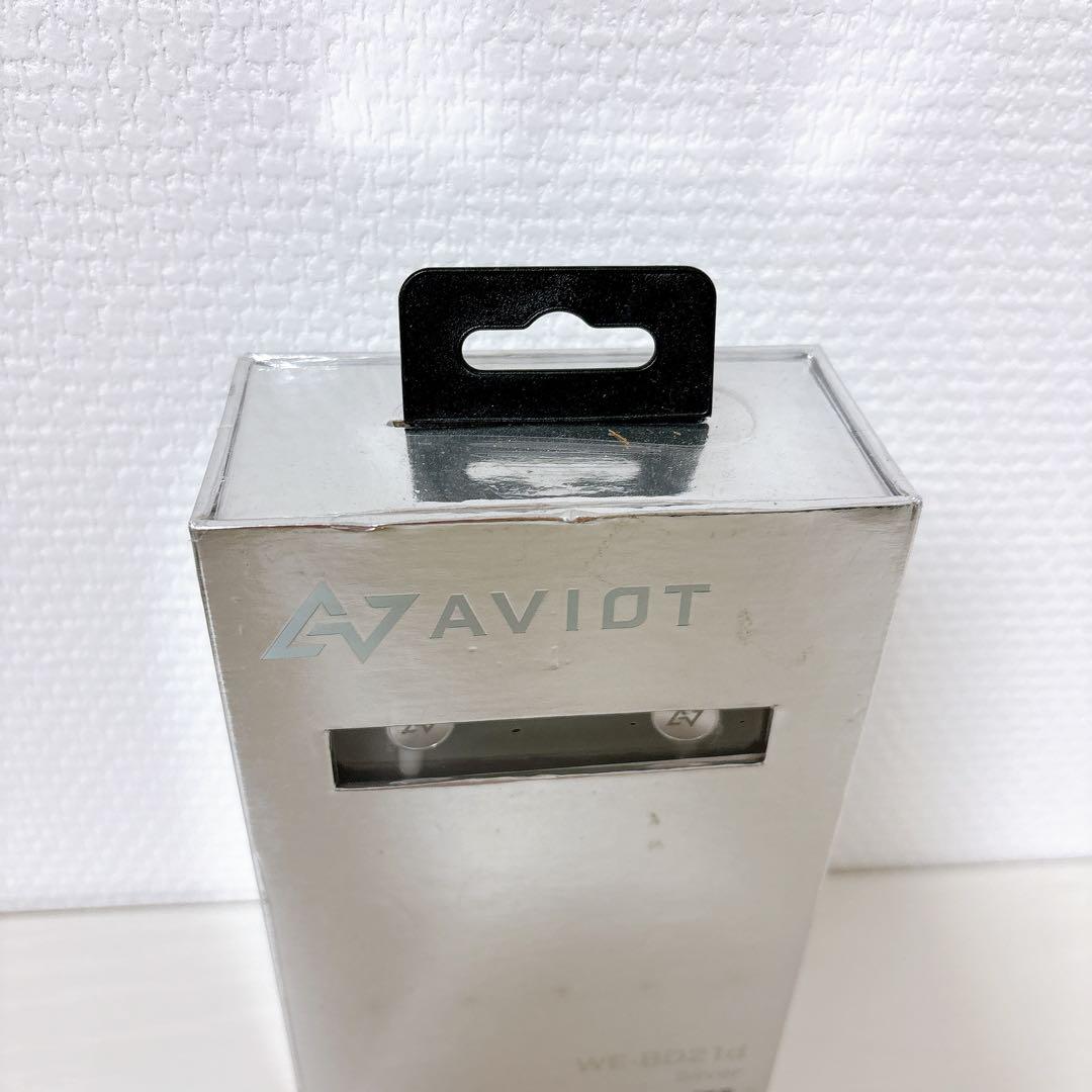 AVIOT WE-BD21d Silver ワイヤレスイヤホン アビオット