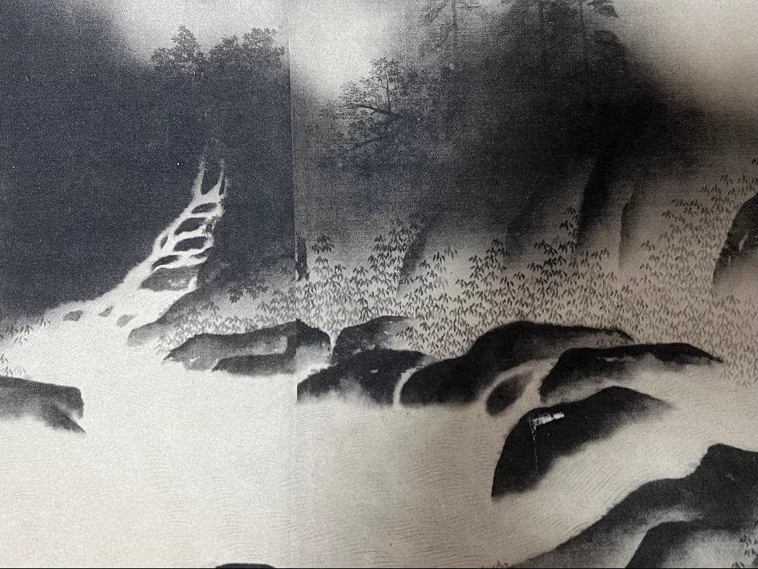複製　横山大觀［生々流転］大塚巧芸社 共箱 工芸画！