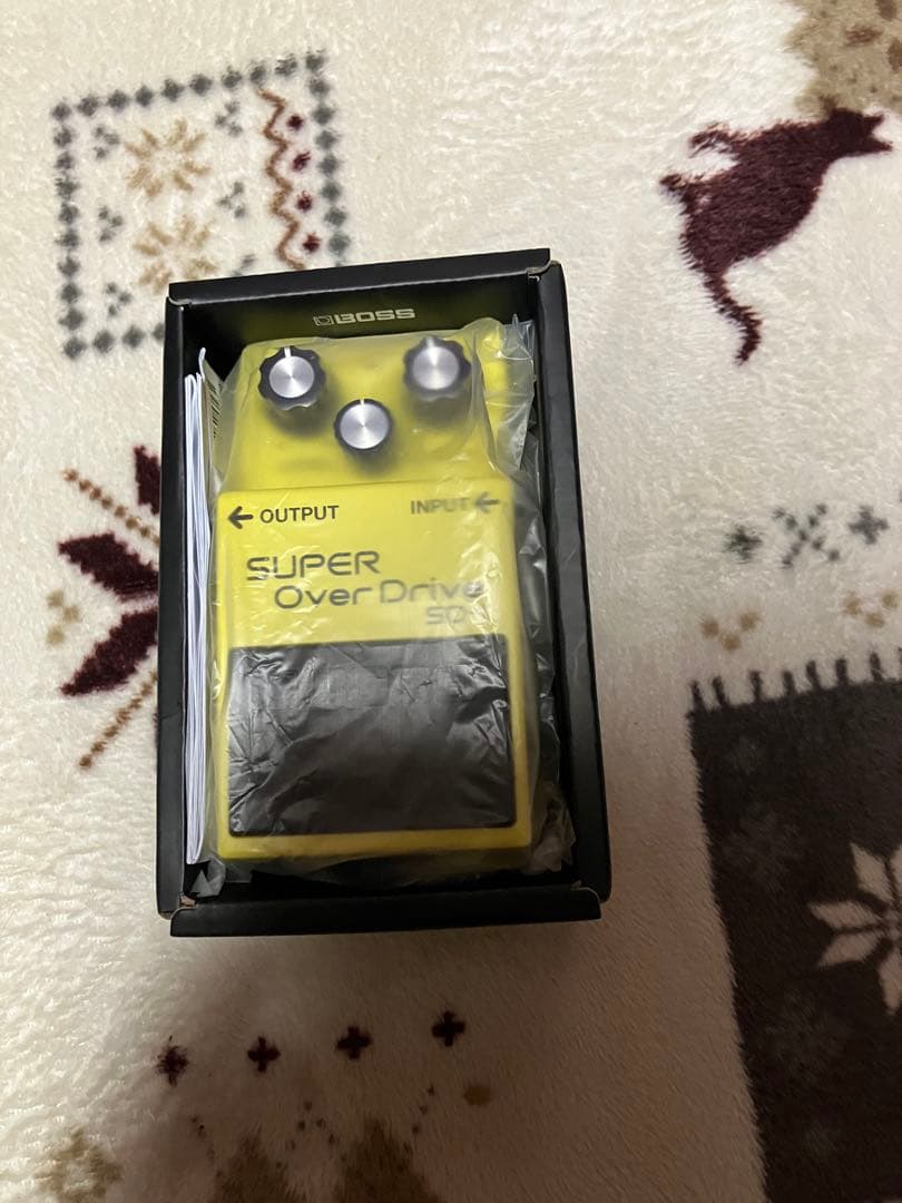 BOSSSUPEROverDrive SD-1エフェクター　アダプターおまけ付き
