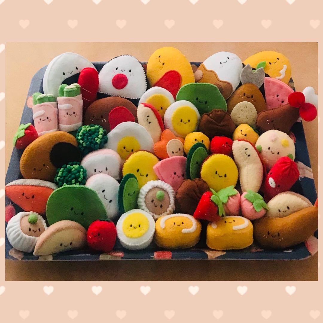 ちょこ寝★ハンドメイド フェルト おままごと オーダー★