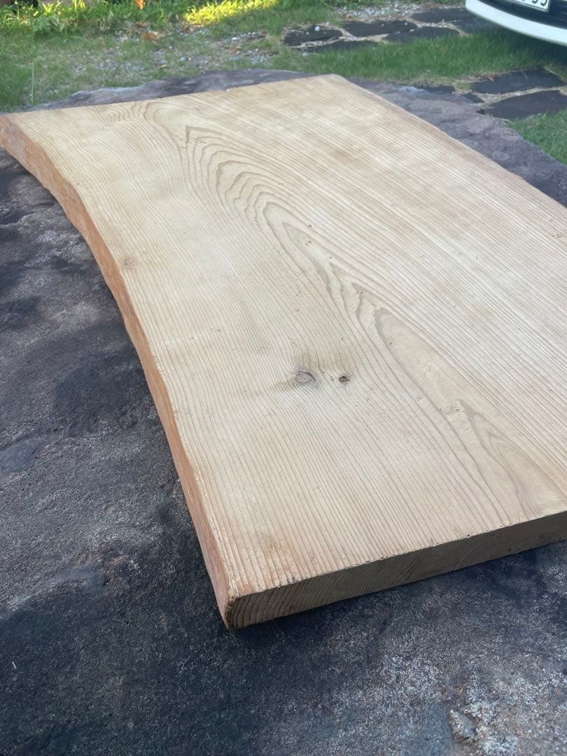 無加工　一枚板　テーブル　約、縦112cm×横70cm