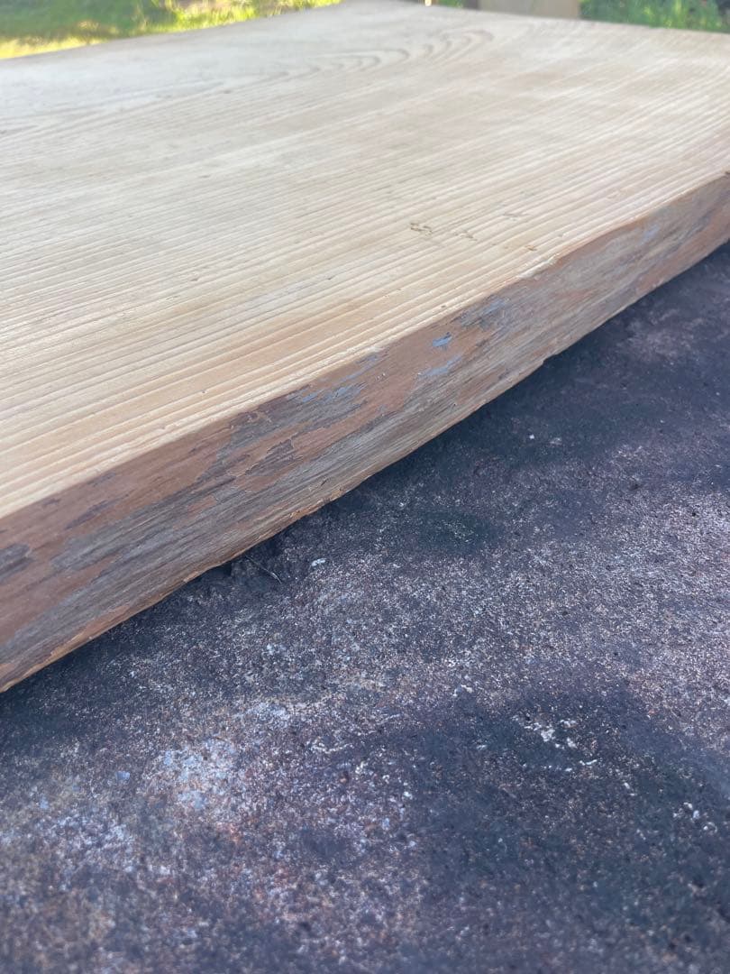 無加工　一枚板　テーブル　約、縦112cm×横70cm