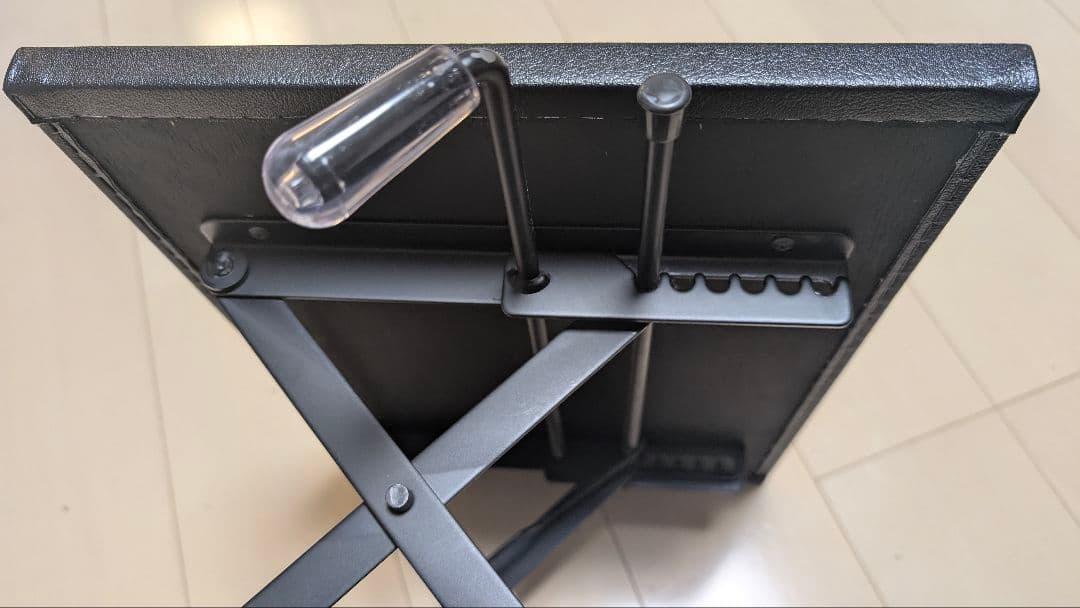 高さ調整可能なピアノ用スタンド 足台 踏台