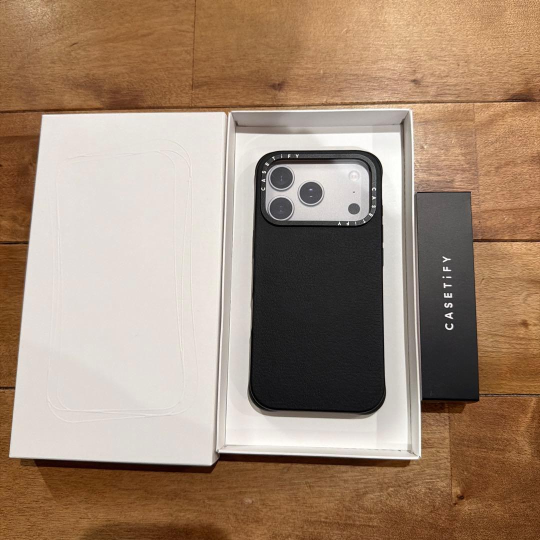 CASETiFY iPhone17Pro BioVeg MagSafe ブラック
