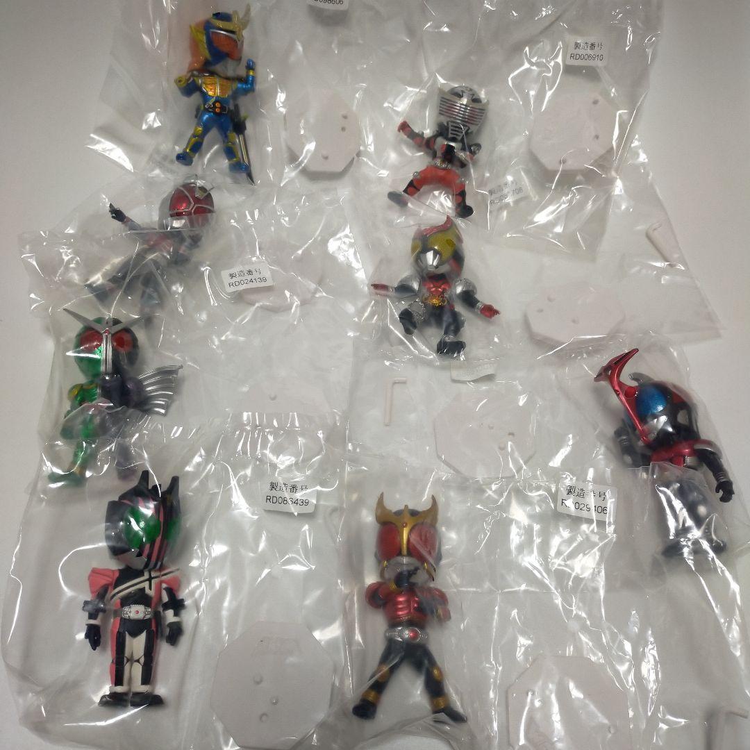 【開封品】ワールドコレクタブルフィギュア 平成ライダー コンプリートセット