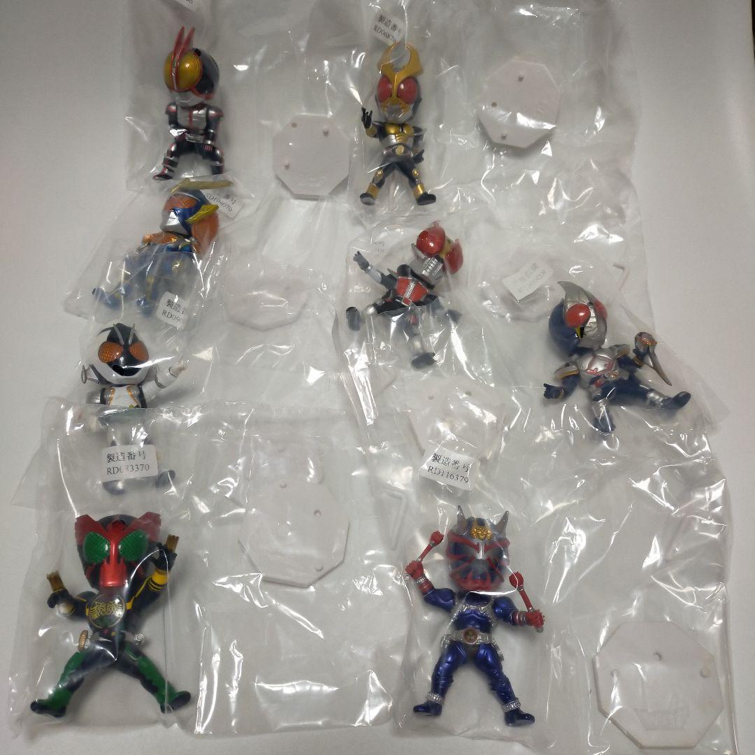 【開封品】ワールドコレクタブルフィギュア 平成ライダー コンプリートセット