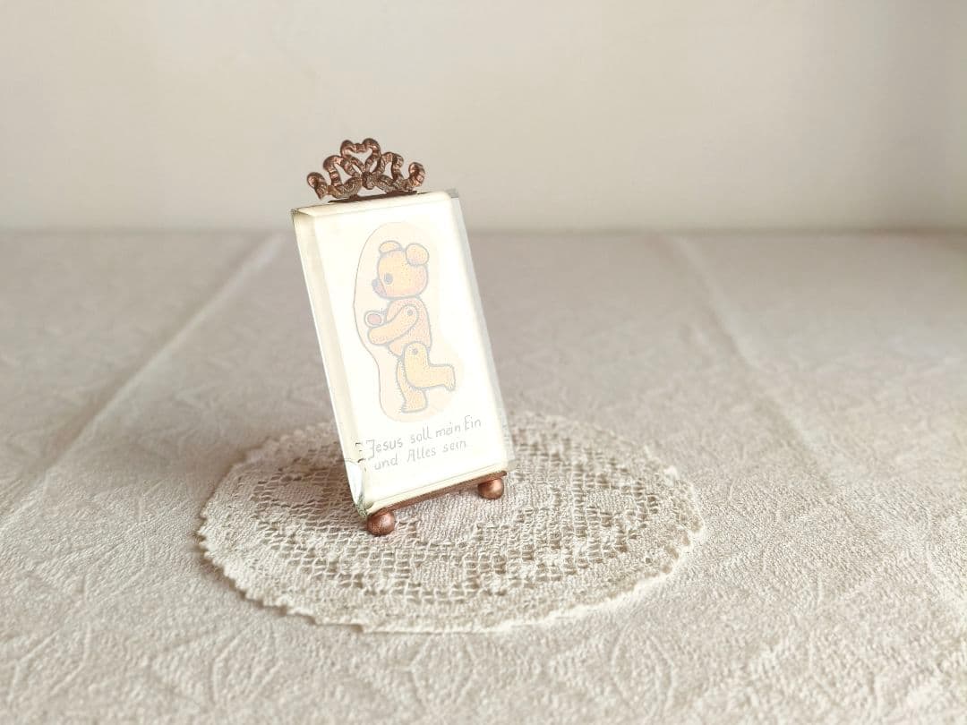 * vintage frame ୨୧ リボン飾り ヴィンテージフレーム