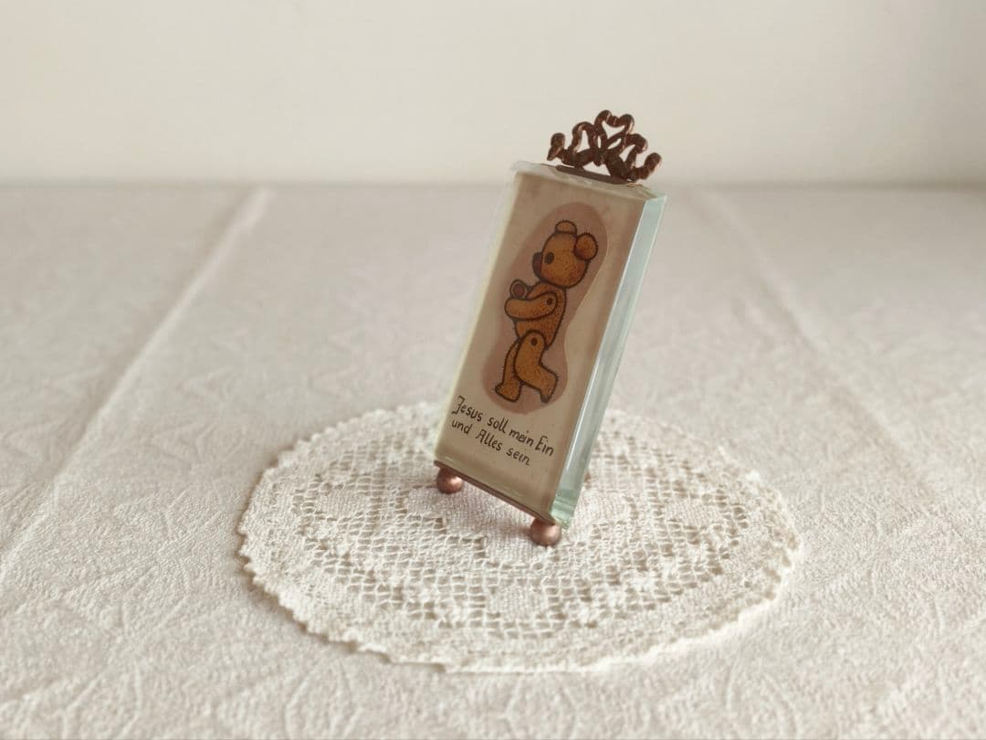 * vintage frame ୨୧ リボン飾り ヴィンテージフレーム