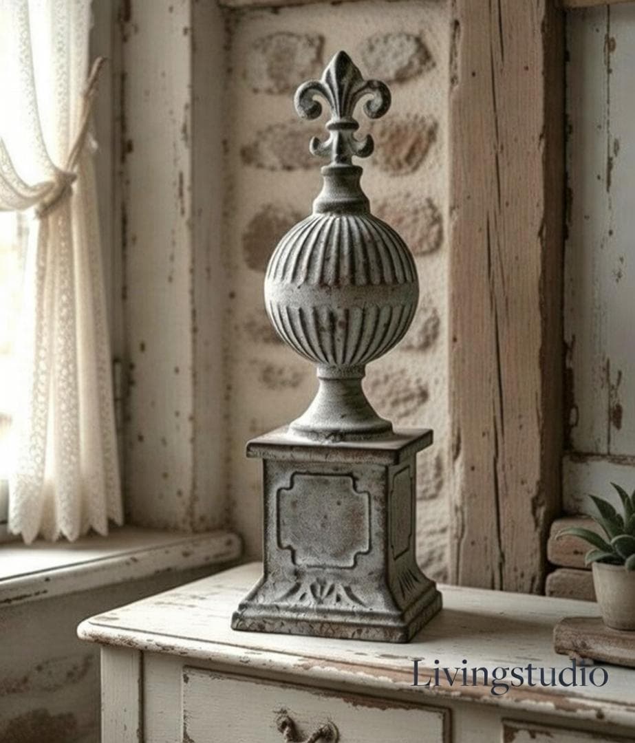 モニュマン フルールドリス オブジェ コベントガーデン アイアン BL-31