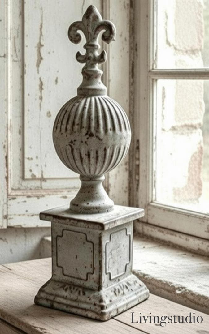 モニュマン フルールドリス オブジェ コベントガーデン アイアン BL-31