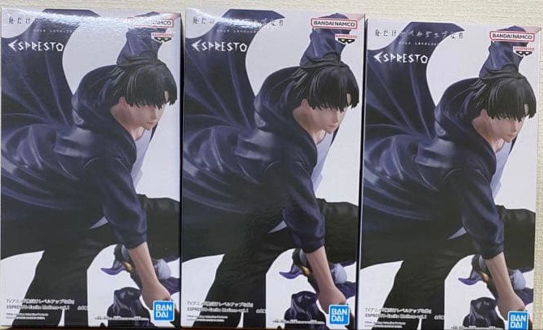 【新品未開封】俺だけレベルアップな件　水篠旬 フィギュア 3個セット