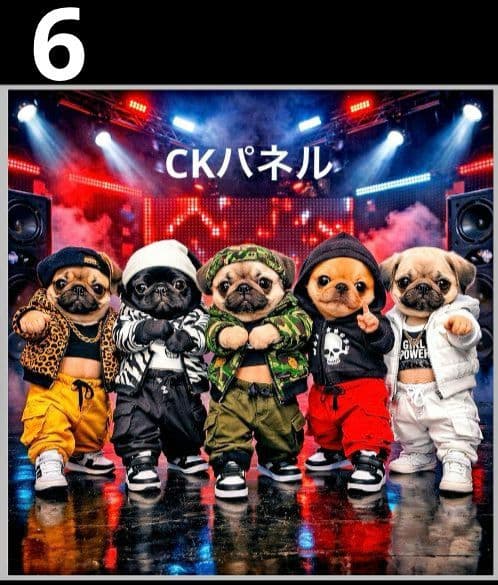 オーダーページ　ハンカチ　4　ワンコ柄　ハンドメイド2/27