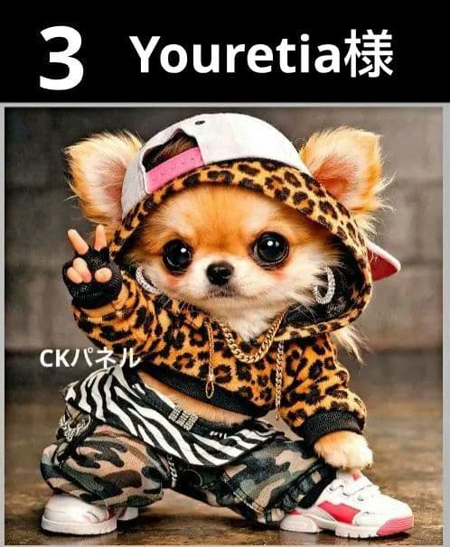 オーダーページ　ハンカチ　4　ワンコ柄　ハンドメイド2/27