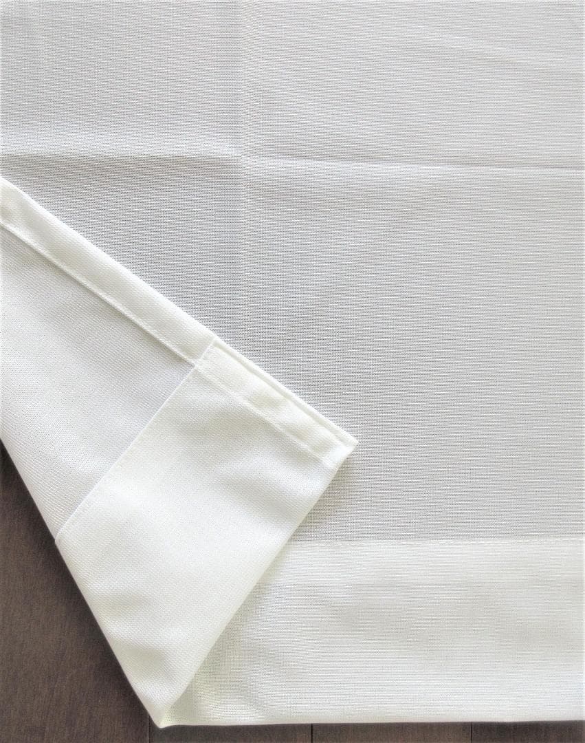 RUN★防炎 レース幅150cm×丈218cm(２枚入)(M127)が2組