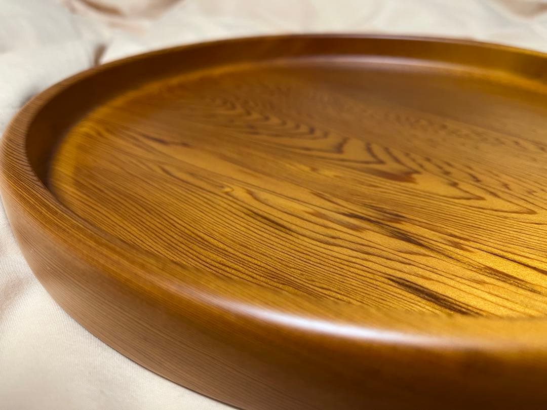 希少　屋久杉　お盆(オーバルトレー)