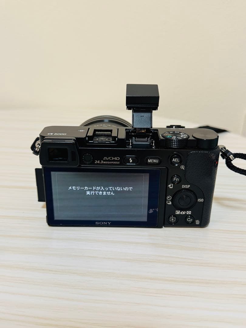 SONY α6000 ダブルズームキット 動作確認済 レンズフィルターおまけ付