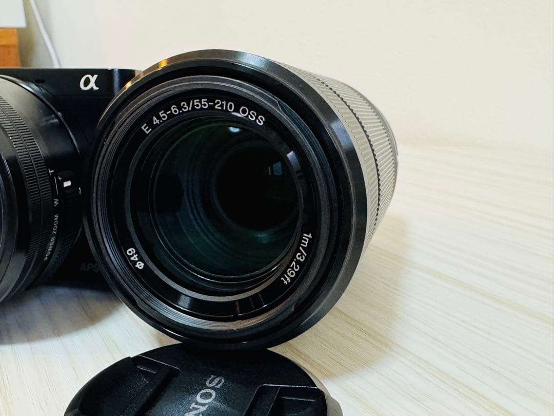 SONY α6000 ダブルズームキット 動作確認済 レンズフィルターおまけ付