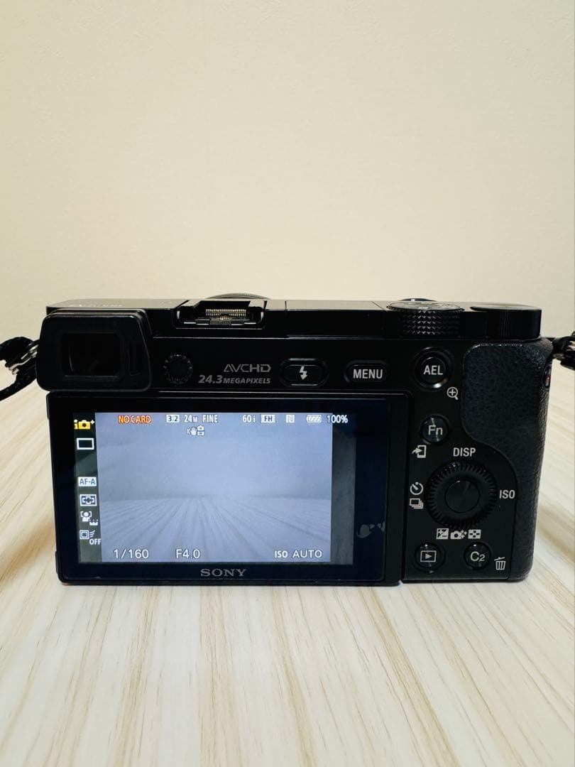 SONY α6000 ダブルズームキット 動作確認済 レンズフィルターおまけ付