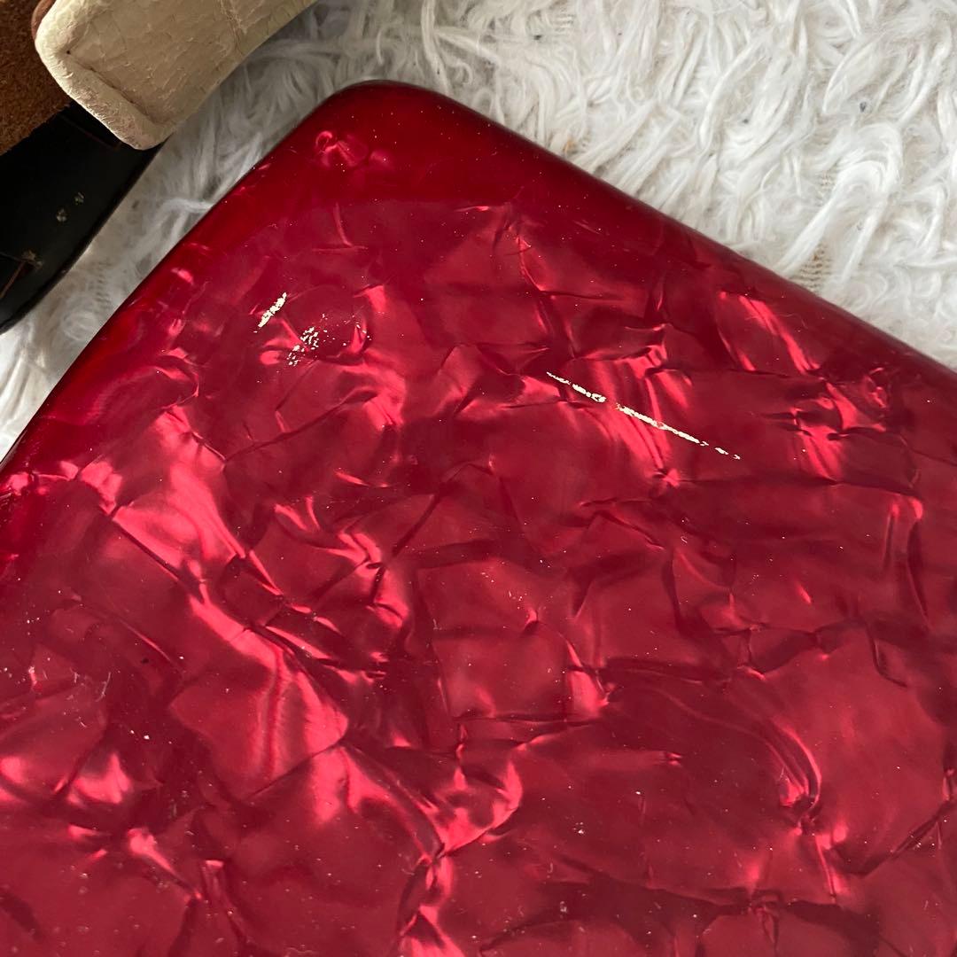 ヤマハ　アコーディオン　赤　ケース付き　動作未確認　ジャンク