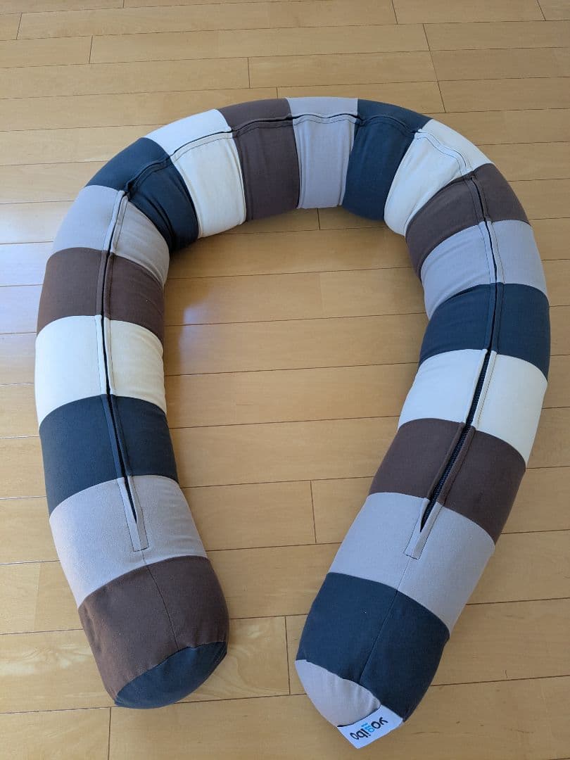 ヨギボー yogibo キャタピラーロールロング ナチュラル