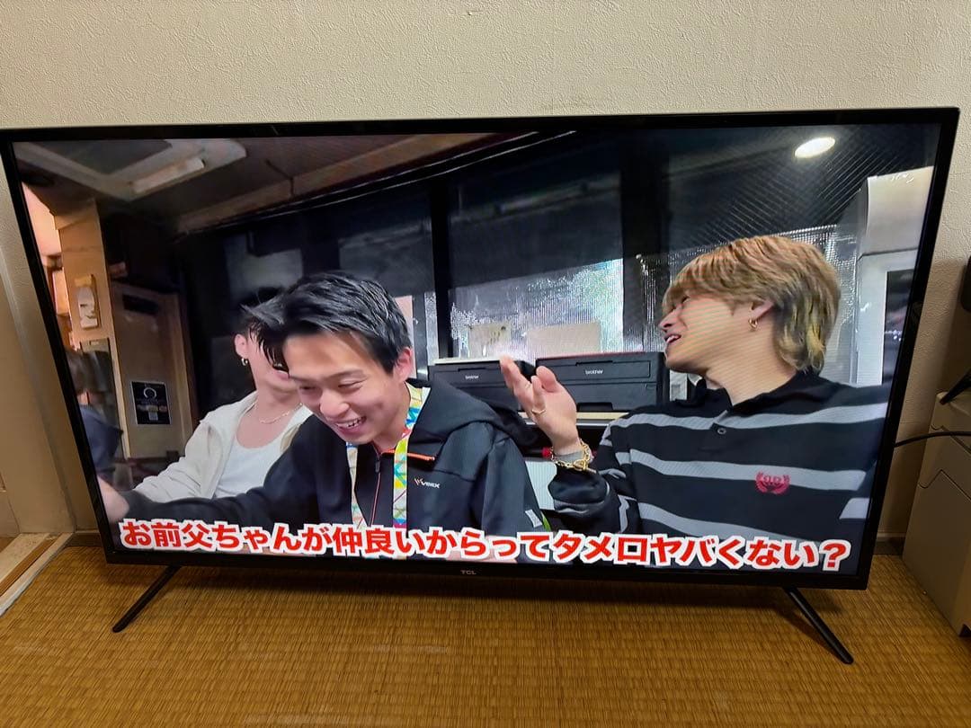 ☆動作良好☆２０２１年製　TCL 40型　液晶テレビ