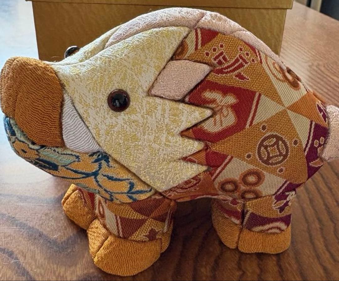 瀧村美術織物　木目込み　亥