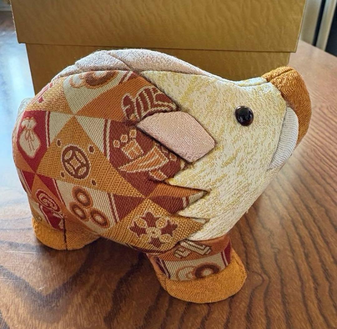 瀧村美術織物　木目込み　亥