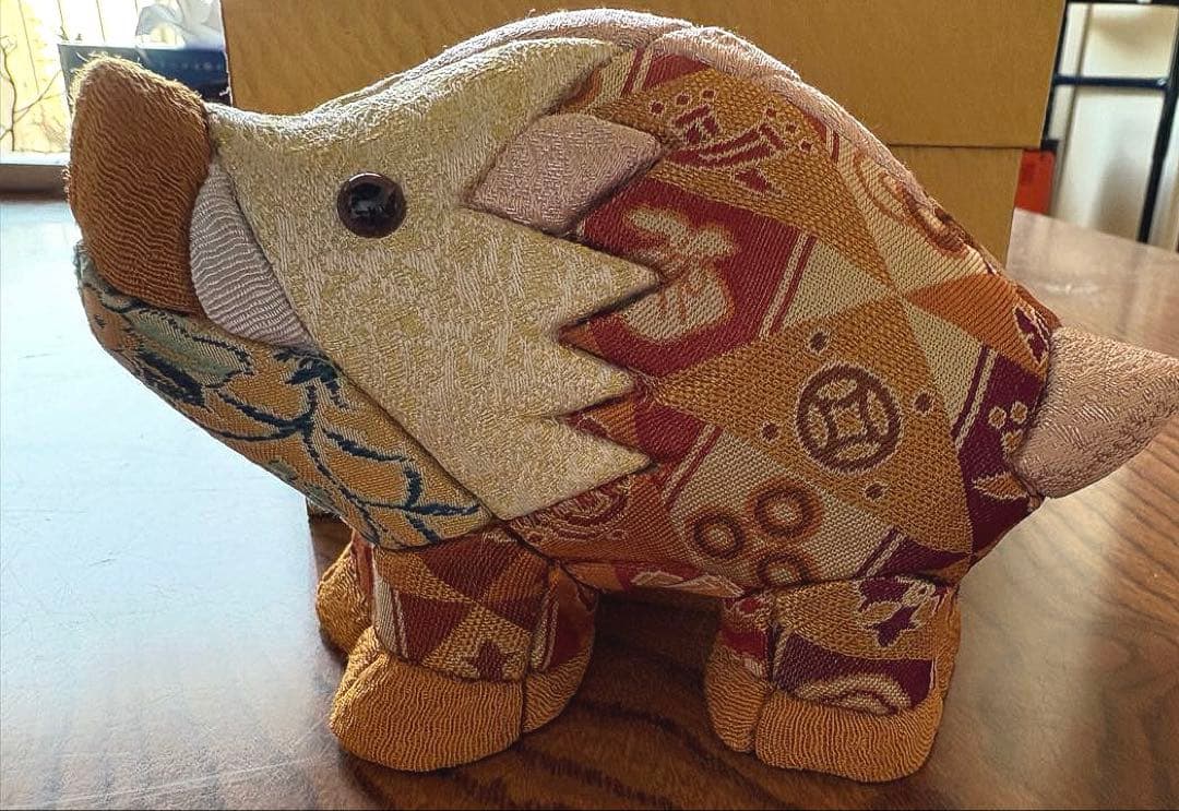 瀧村美術織物　木目込み　亥