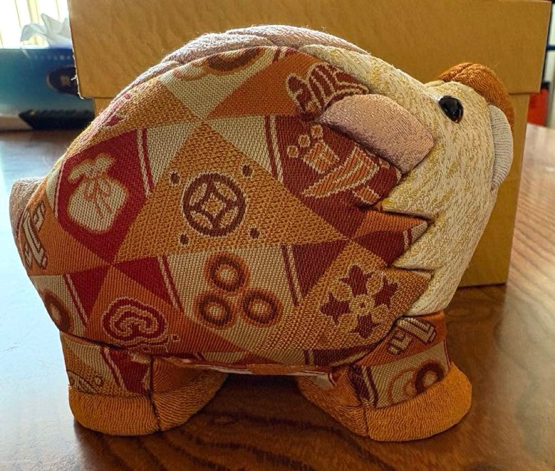 瀧村美術織物　木目込み　亥