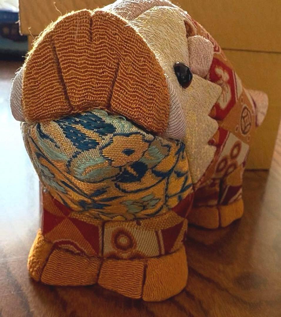 瀧村美術織物　木目込み　亥