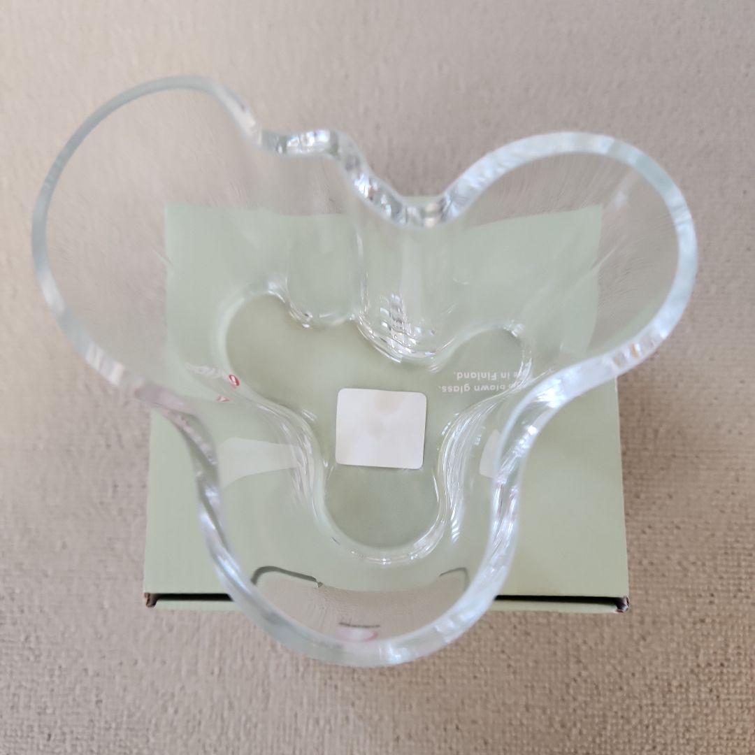 未使用新品・ AALTO 花瓶 クリアガラス　95㎜