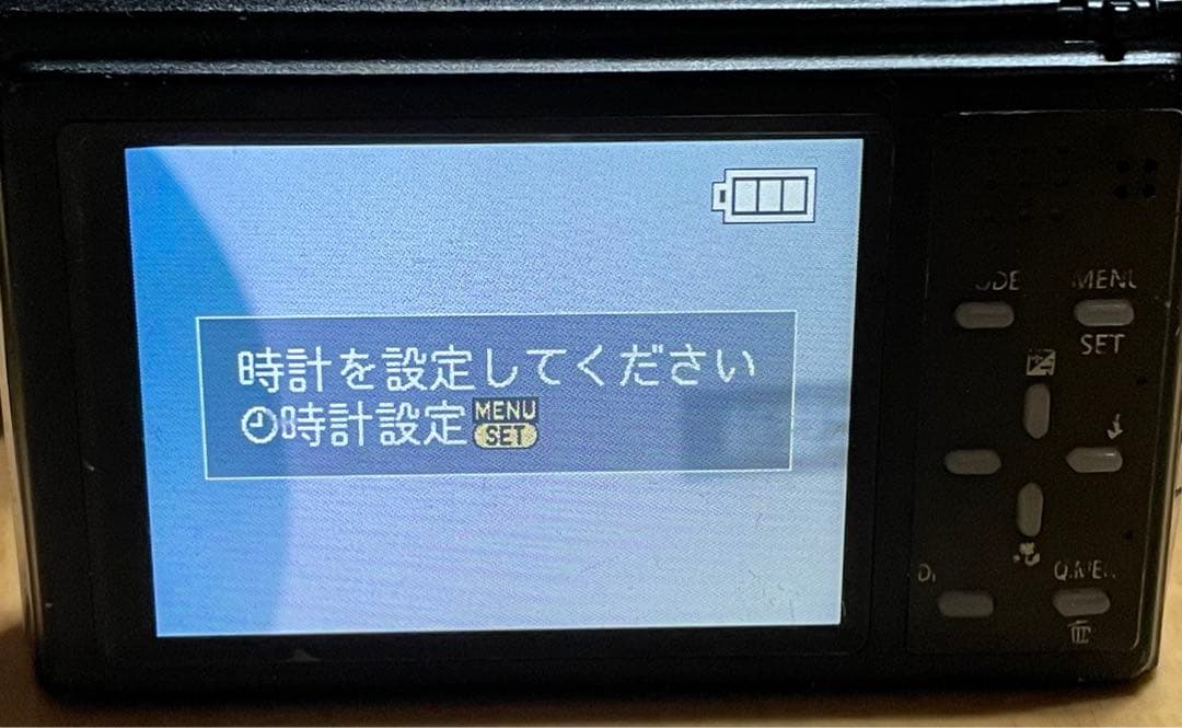 LUMIX カメラ 表示文字剥がれあり
