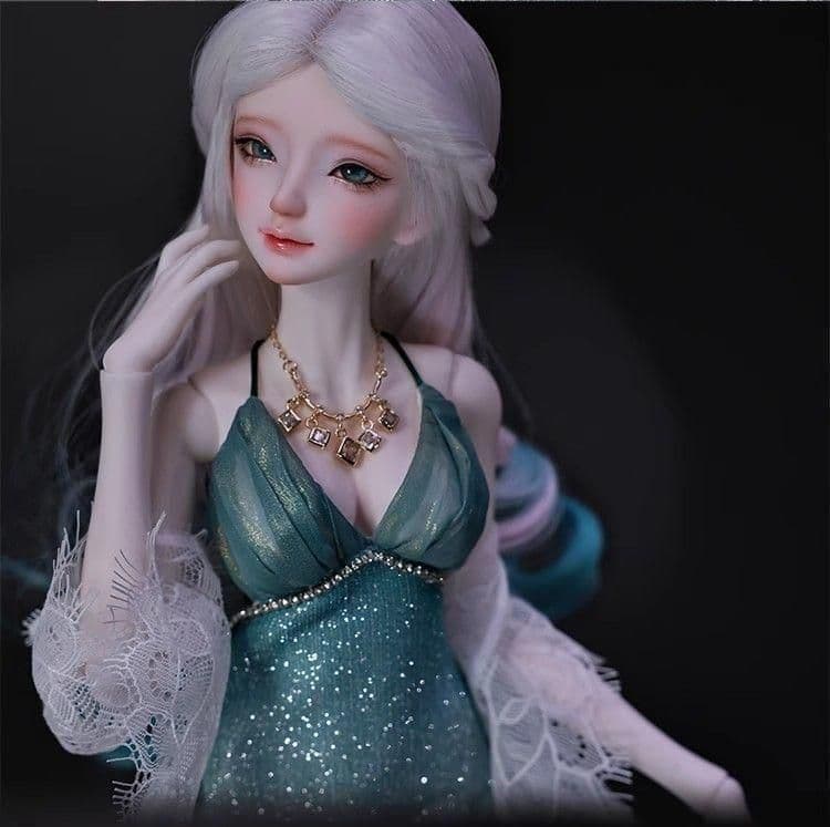 AX904 BJD 1/4 ドール本体 Qing 球体関節人形 ハンドメイド