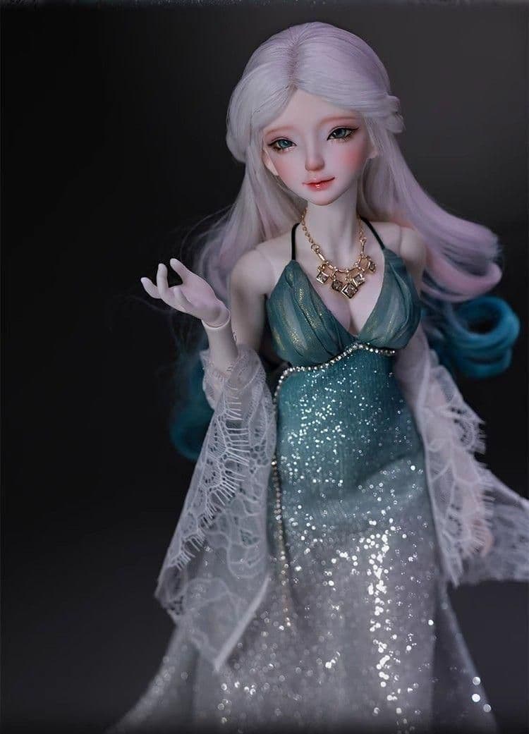AX904 BJD 1/4 ドール本体 Qing 球体関節人形 ハンドメイド