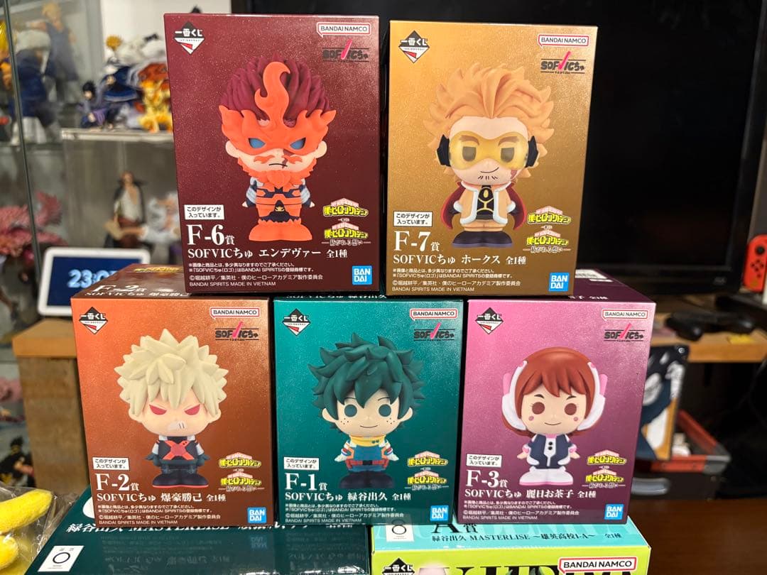 一番くじ　僕のヒーローアカデミア　A賞 C賞 E賞 F賞 セット