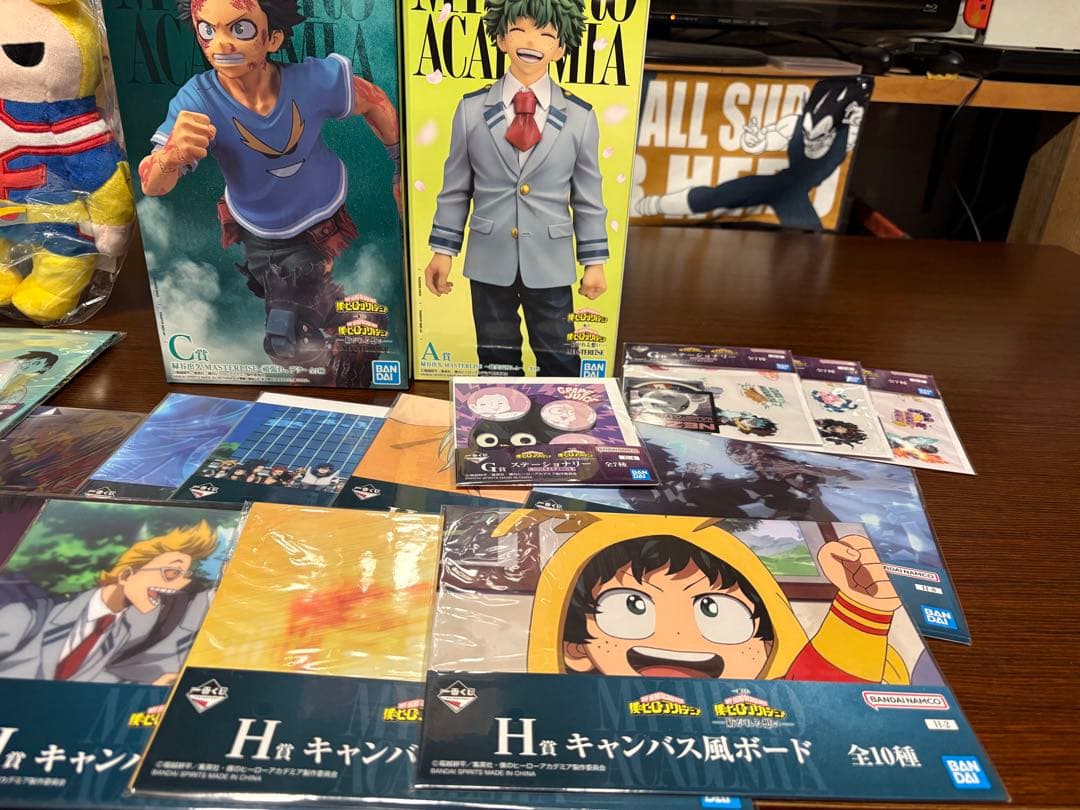 一番くじ　僕のヒーローアカデミア　A賞 C賞 E賞 F賞 セット