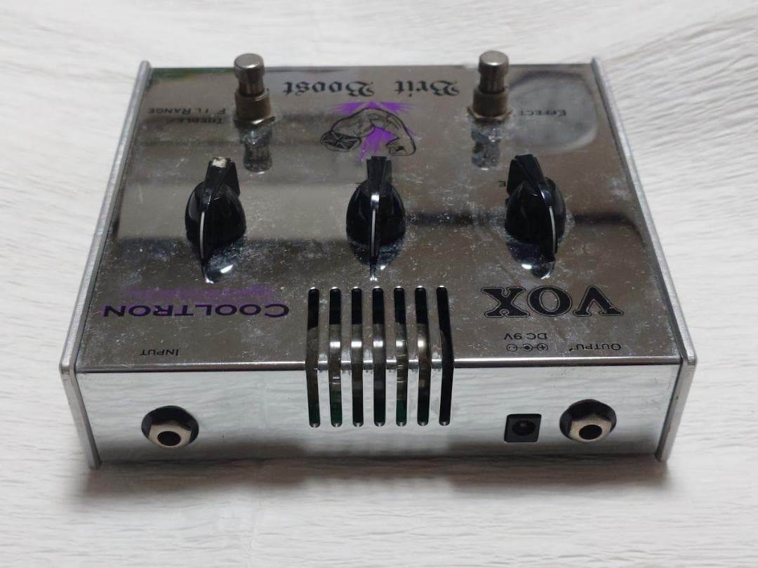 【完動品】VOX COOLTRON BRIT BOOST真空管トレブルブースター